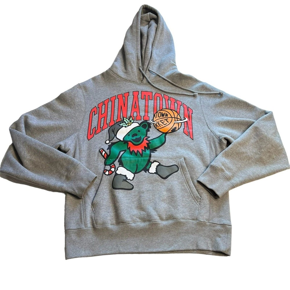 Grateful Dead Chinatown Market Hoodie Christmas Hooded Deadhead Large